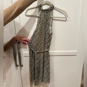 Anthropologie Multicolor Patterned Jumpsuit